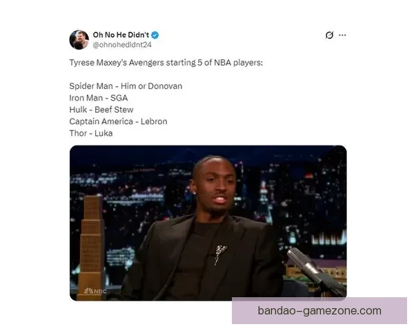 绿巨人领衔超级阵容马克西詹姆斯美队东契奇雷神斯图尔特争锋